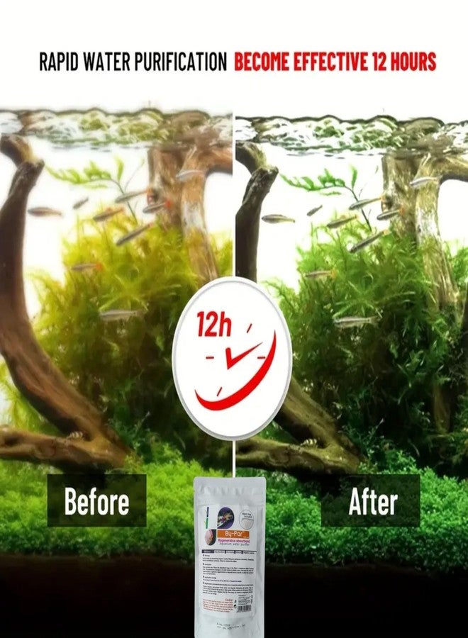 VAYINATO Aquatic Remedies by-Par 300ml (Mesh Bag Included), Regenerative Absorbent Aquarium Water Purifier by Petzlifeworld - Image 2